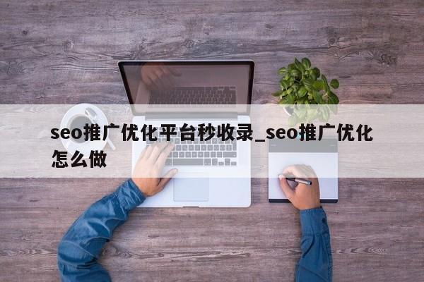 seo推广优化平台秒收录_seo推广优化怎么做