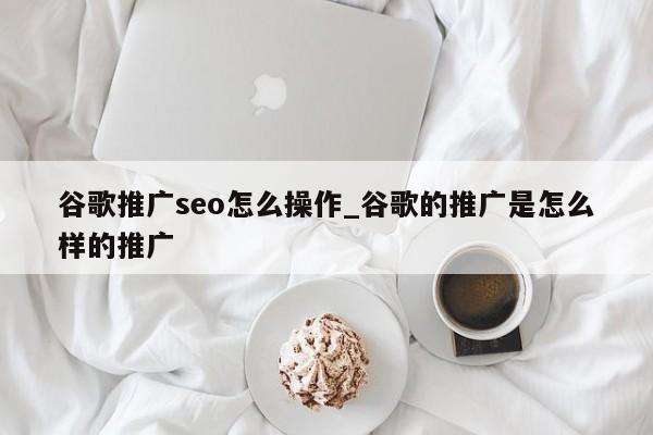 谷歌推广seo怎么操作_谷歌的推广是怎么样的推广